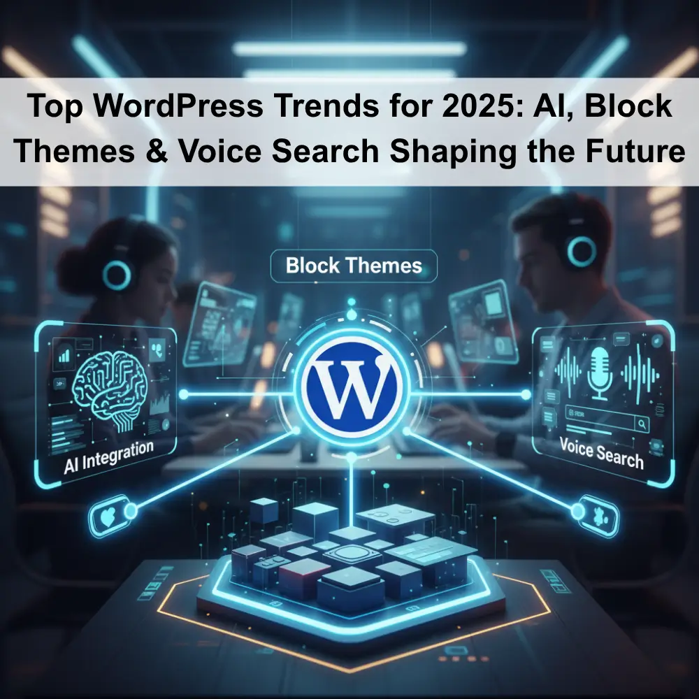 Top WordPress Trends for 2025: AI, Block Themes & Voice Search Shaping the Future